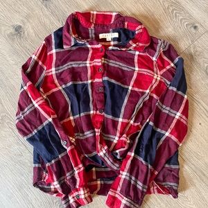 Francesca’s Plaid Flannel